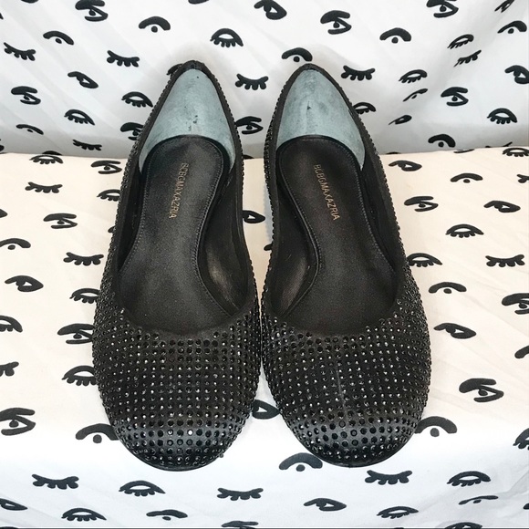 NIB BCBGMaxazria Swarovski Flats - Picture 3 of 8